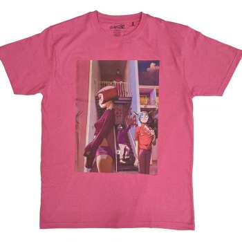 Marchandises Gorillaz: Gorillaz Unisex T-shirt: The Static Channel (back Print) (small) S