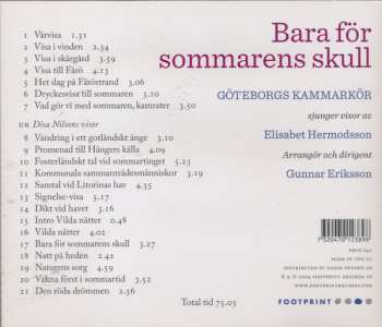 CD Gunnar Eriksson: Bara För Sommarens Skull
