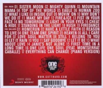 2CD Gotthard: One Team One Spirit - The Very Best