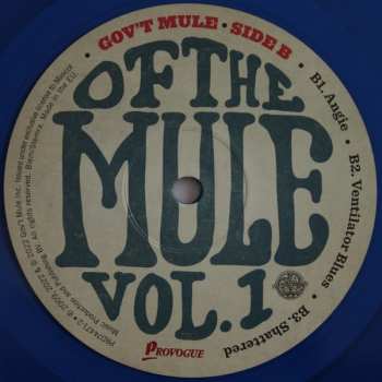 2LP Gov't Mule: Stoned Side Of The Mule - Vol.1 & 2 CLR