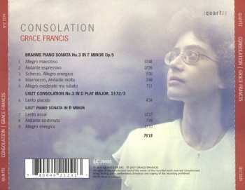 CD Johannes Brahms: Consolation