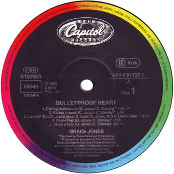 LP Grace Jones: Bulletproof Heart