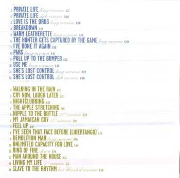 2CD Grace Jones: Private Life: The Compass Point Sessions