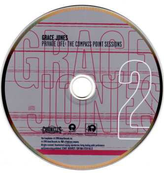 2CD Grace Jones: Private Life: The Compass Point Sessions