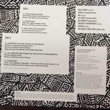 2LP Paul Simon: Graceland (The Remixes)