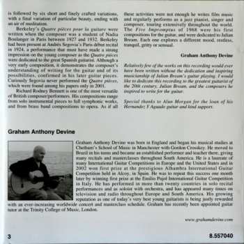CD Graham Anthony Devine: British Guitar Music
