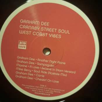 LP Graham Dee: Carnaby Street Soul West Coast Vibes