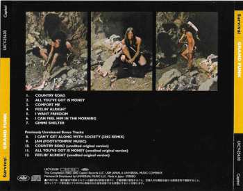 CD Grand Funk Railroad: Survival