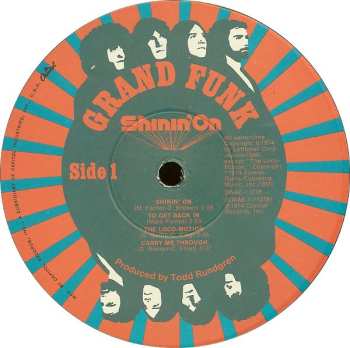 LP Grand Funk Railroad: Shinin' On
