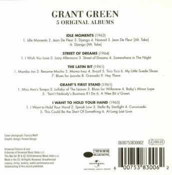 5CD/Coffret Grant Green: 5 Original Albums