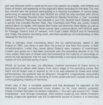 CD Grant Green: Remembering