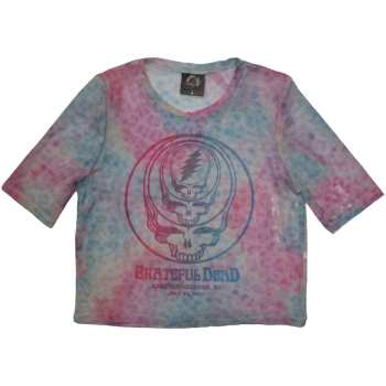 Merch Grateful Dead: Femmes Crop Top Concentric Skulls