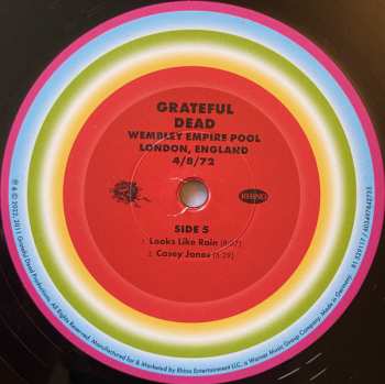 5LP/Coffret The Grateful Dead: Wembley Empire Pool, London, England 4/8/72 LTD