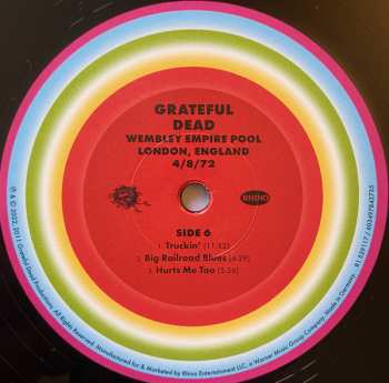 5LP/Coffret The Grateful Dead: Wembley Empire Pool, London, England 4/8/72 LTD