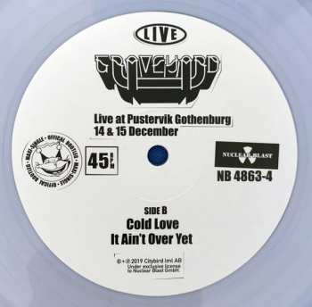 LP Graveyard: Live At Pustervik Gothenburg 14 & 15 December 2018 LTD | CLR