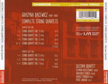 2CD Grażyna Bacewicz: Complete String Quartets