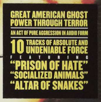 CD Great American Ghost: Power Through Terror