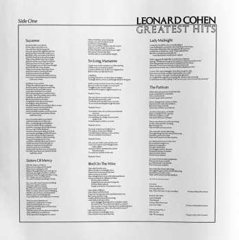 LP Leonard Cohen: Greatest Hits