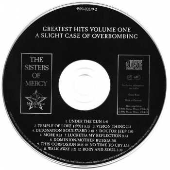 CD The Sisters Of Mercy: Greatest Hits Volume One (A Slight Case Of Overbombing)