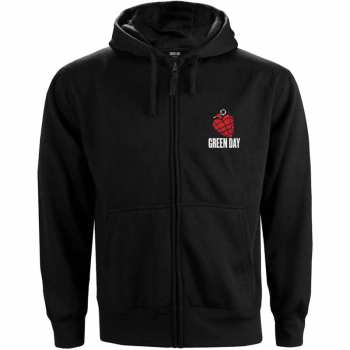 Merch Green Day: Sweatshirt avec fermeture éclair pour femmes American Idiot 