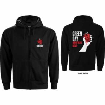Marchandises Green Day: Dámská Mikina Na Zip American Idiot  XS