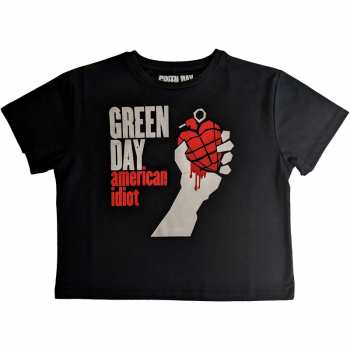 Merch Green Day: Femmes Crop Top American Idiot