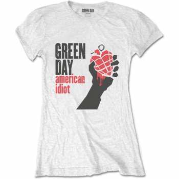 Merch Green Day: Femmes T-shirt American Idiot 