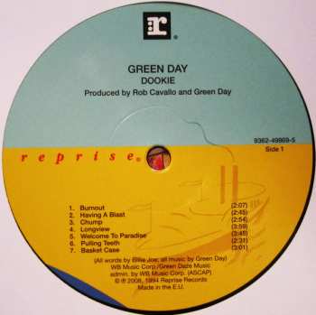 LP Green Day: Dookie