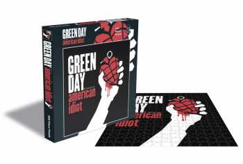 Merch Green Day: Puzzle American Idiot (500 Parties)
