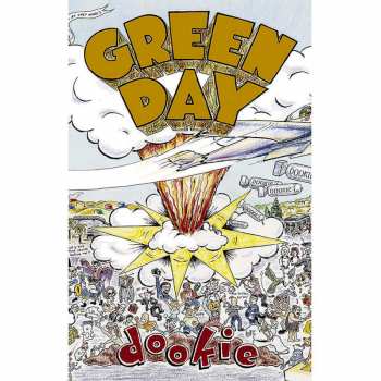 Merch Green Day: Poster textile Dookie