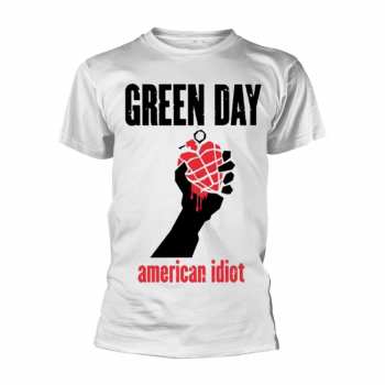 Merch Green Day: T-shirt American Idiot Heart (white)