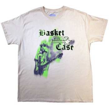Marchandises Green Day: Green Day Unisex T-shirt: Basket Case Mic Stand (small) S
