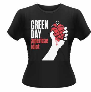 Merch Green Day: T-shirt Femmes American Idiot