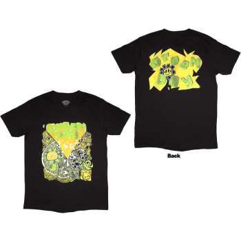 Marchandises Green Day: Green Day Unisex T-shirt: Psychedelic Kerplunk (back Print) (small) S