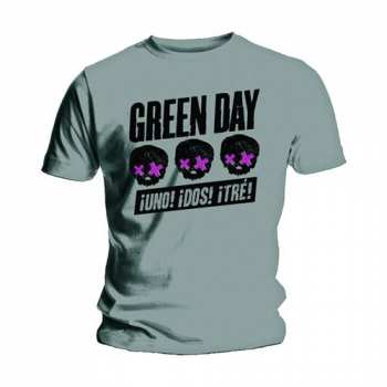 Marchandises Green Day: Tričko Three Heads Better Than One  S