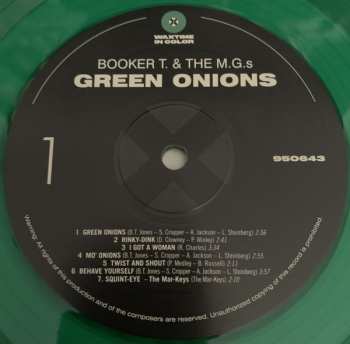 LP Booker T & The MG's: Green Onions LTD | CLR