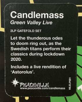 2LP Candlemass: Green Valley Live