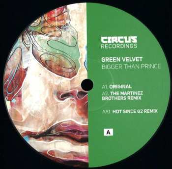 LP Green Velvet: Bigger Than Prince