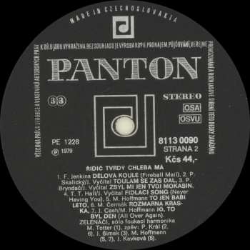 LP Greenhorns: Řidič Tvrdý Chleba Má