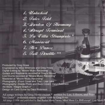 CD Greg Howe: Ascend