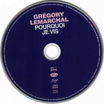 CD/DVD Grégory Lemarchal: Pourquoi Je Vis