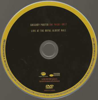 CD/DVD Gregory Porter: One Night Only (Live At The Royal Albert Hall)