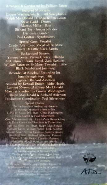 LP Grover Washington, Jr.: Come Morning