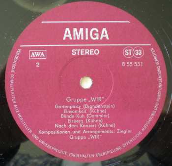 LP Wir: Gruppe ,,WIR"