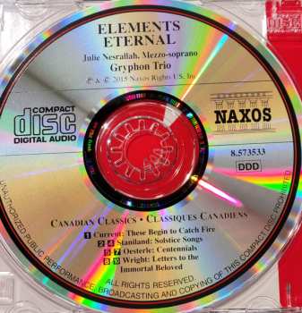 CD The Gryphon Trio: Elements Eternal