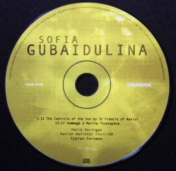 CD Sofia Gubaidulina: The Canticle Of The Sun / Hommage À Marina Tsvetayeva