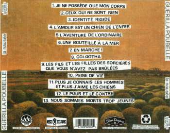 CD Guerilla Poubelle: La Nausée