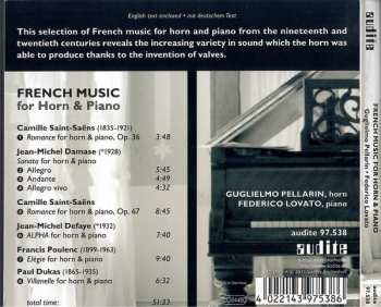 CD Guglielmo Pellarin: French Music For Horn & Piano