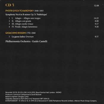 10CD/Coffret Guido Cantelli: The Complete Warner Recordings