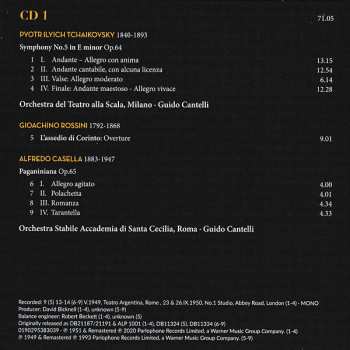 10CD/Coffret Guido Cantelli: The Complete Warner Recordings